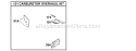 KitsGasket Sets-Carburetor Diagram and Parts List for  Briggs and Stratton Engine